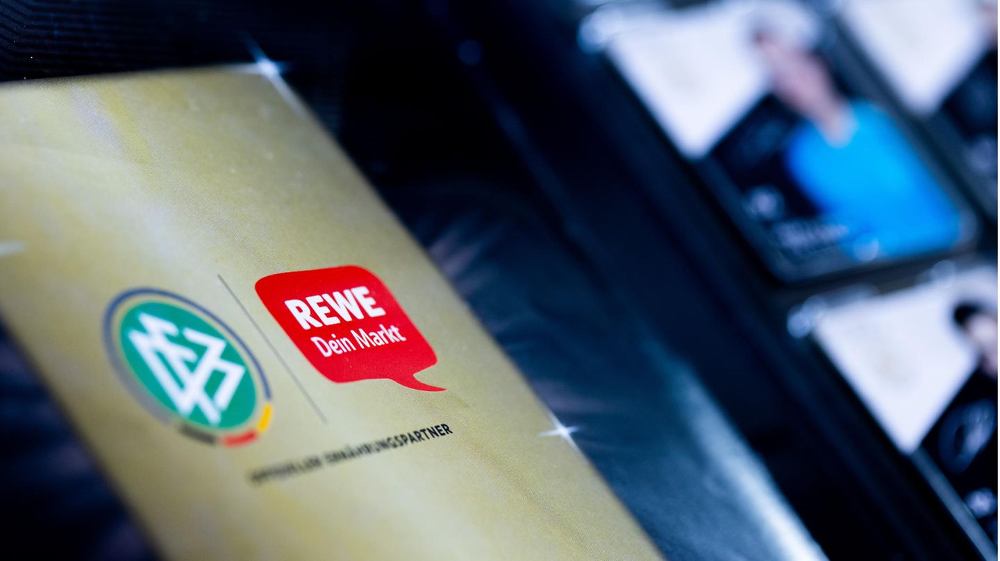 "Official Nutrition Partner": That was once.  Rewe and the German Football Association will go their separate ways in the future