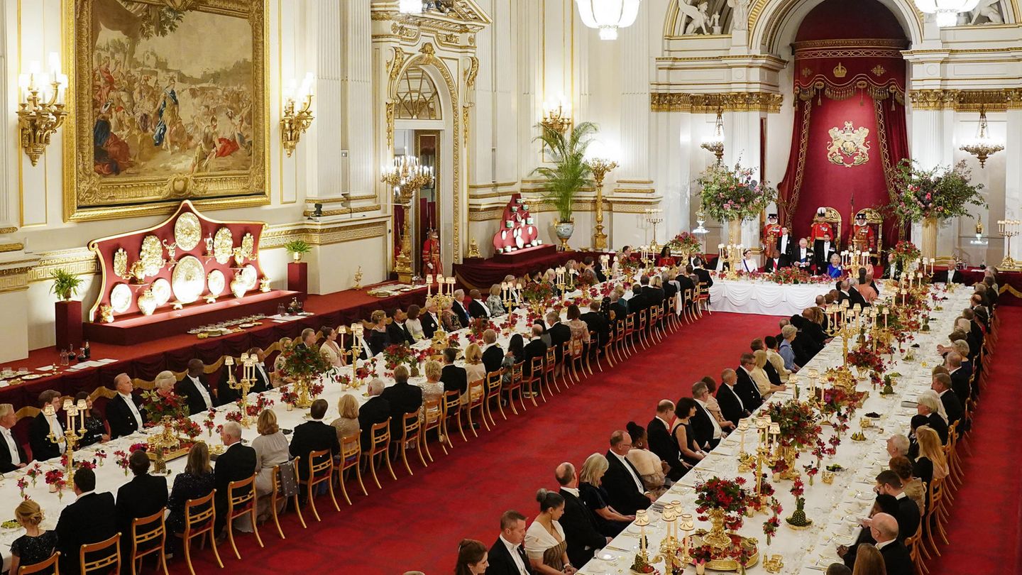 Staatsbankett Buckingham Palast