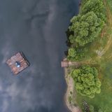 Fähre über die Desna