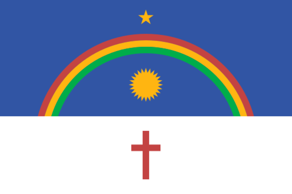 Flagge des brasilianischen Bundesstaats Pernambuco Flagge des brasilianischen Bundesstaats Pernambuco