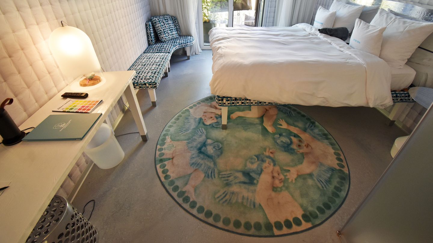 25hours Hotel Florenz Paradiso Zimmer