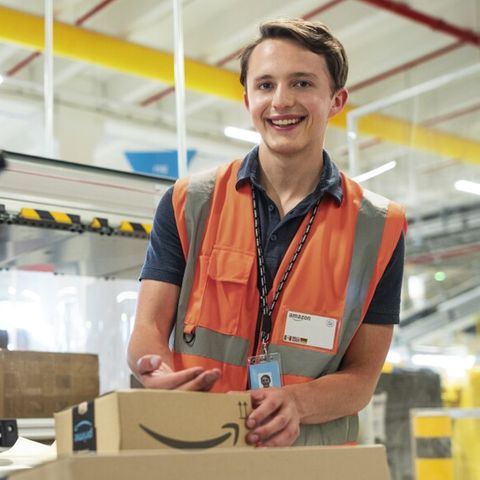 Amazon Lagerarbeiter