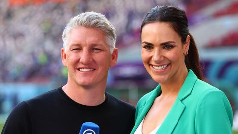 Bastian Schweinsteiger wirkte an der Seite von Esther Sedlaczek um einiges besser durchblutet als neulich neben Jessy Wellmer
