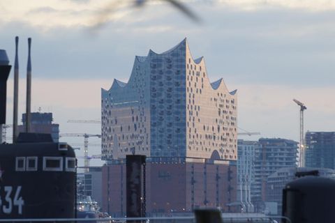 Die Elbphilharmonie in Hamburg