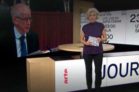 Meine Letzte Station in der Welt des Gebühren-TV war das "Arte Journal".