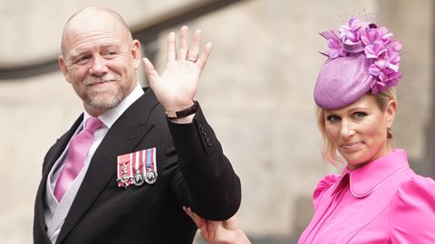 Der Ex-Rugby-Spieler Mike Tindall und seine Frau Zara Tindall.
