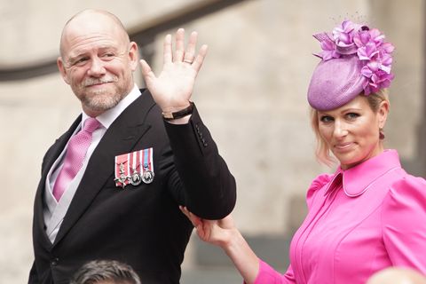 Der Ex-Rugby-Spieler Mike Tindall und seine Frau Zara Tindall.