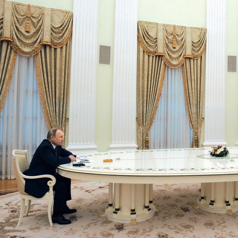 Vladimir Putin Olaf Scholz