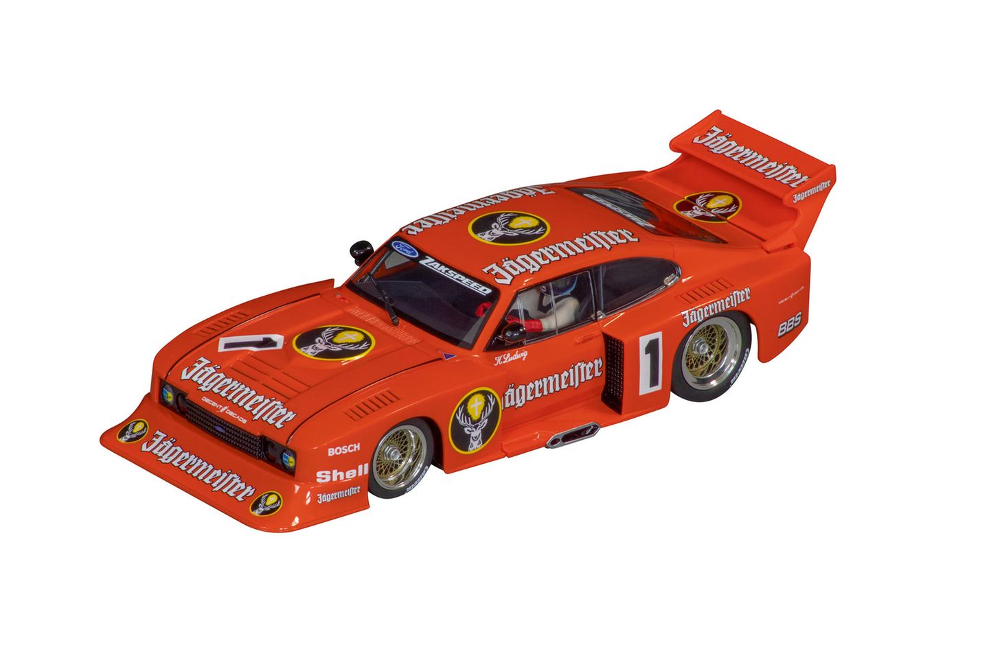 Sieger Kategorie U - Slotracing 1:24  Ford Capri Gr. 5 „Jägermeister“  Carrera, Preis: 92,99 Euro
