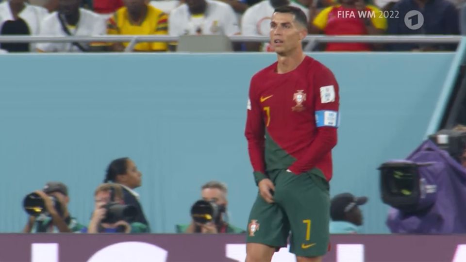 Portugals Cristiano Ronaldo im WM-Vorrundenspiel gegen Ghana