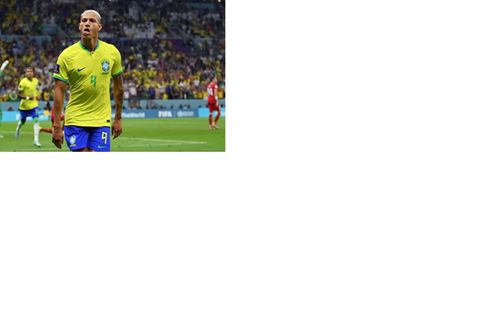 Brasiliens Richarlison feiert sich nach seinem Treffer