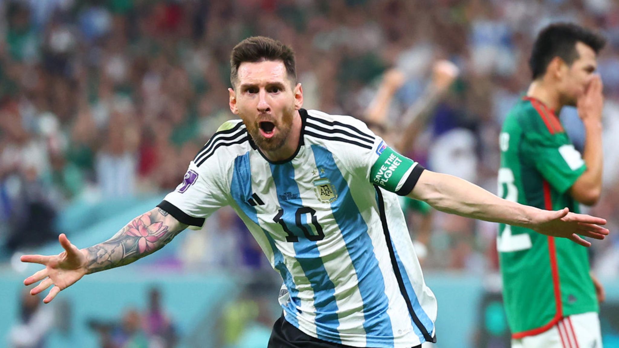 Fußball-WM 2022 Argentinien feiert Messi und den Sieg gegen Mexiko STERN.de