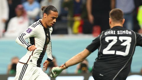 Leroy Sané (l.) brachte viel Offensiv-Power ins deutsche Spiel