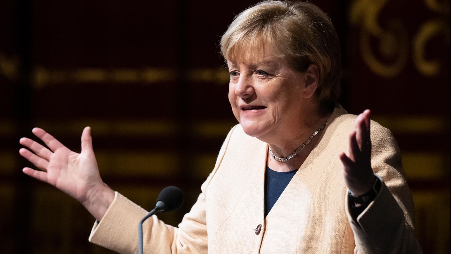 Angela Merkel is still held in high esteem by many Germans