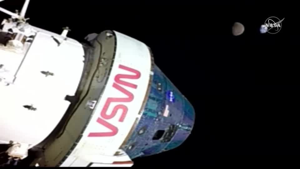 Video: "Artemis 1" schafft Entfernungsrekord