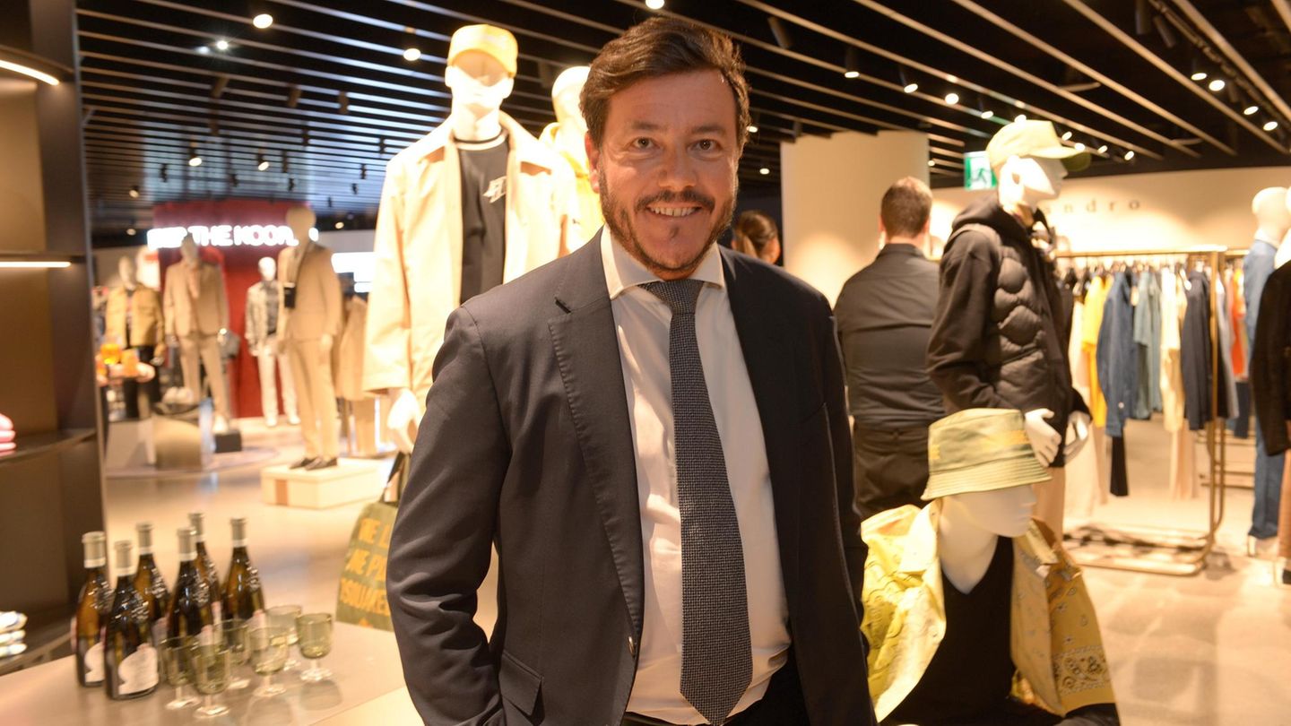 René Benko im Oberpollinger in München