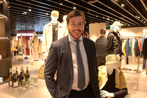 René Benko im Oberpollinger in München
