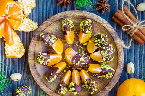 Gesundes Naschen: Himmlischer Adventssnack: Diese besonderen Schoko-Mandarinen gelingen schnell und leicht