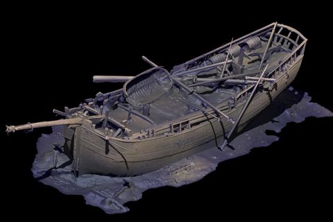Dänische Forscher haben drei gut erhaltene Schiffswracks in der Ostsee gefunden