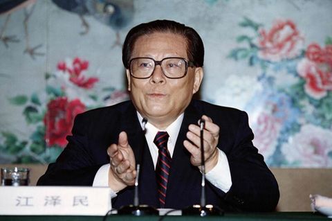 Von 1993 bis 2003 führte er China als Präsident: Jiang Zemin