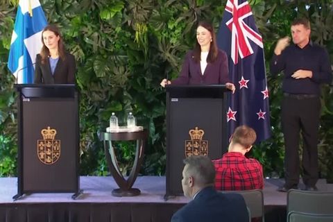 Video: Merkwürdige Reporterfrage: Jacinda Ardern redet Klartext