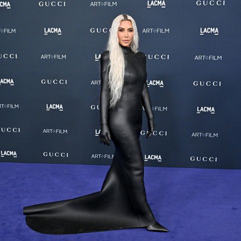 Kim Kardashian in einer Kreation von Balenciaga 