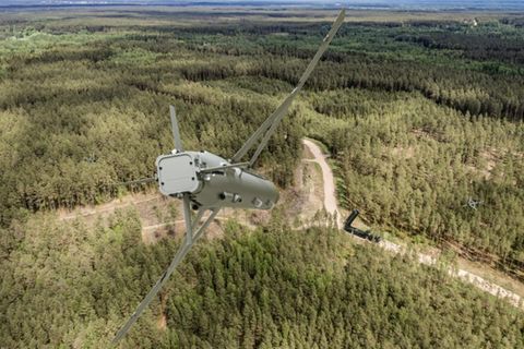 Die Bombe kann gegen harte und weiche Ziele eingesetzt werden. 