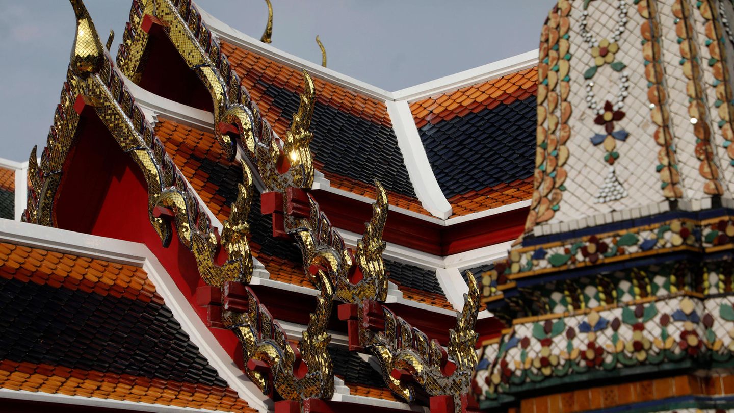 Ein Tempel in Thailand (Symbolbild). In einem anderen Tempel wurden nun Drogen bei Mönchen nachgewiesen.