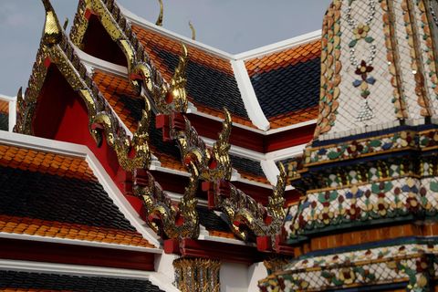 Ein Tempel in Thailand (Symbolbild). In einem anderen Tempel wurden nun Drogen bei Mönchen nachgewiesen.