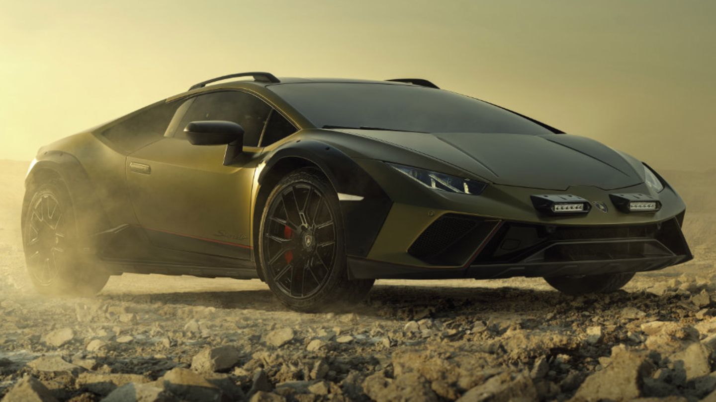 Lamborghini Huracán Sterrato: super sports car for off-road presented
