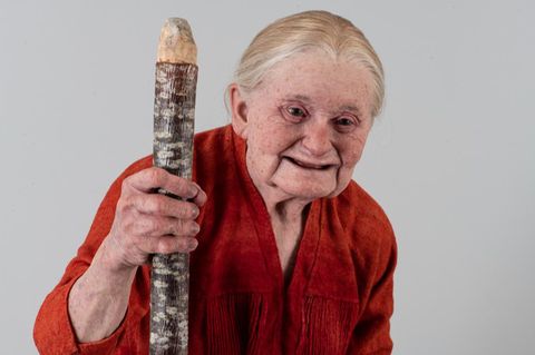 Mittelalterliche Frau: Tora lebte vor 800 Jahren in Norwegen