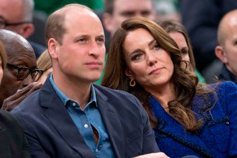 Kate + William: USA- und Buh-Rufe bei ihrem Besuch eines Basketball-Spiels in Boston