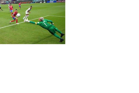 Serge Gnabry, Keylor Navas