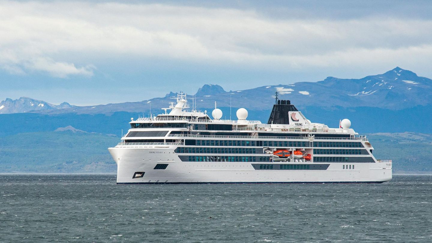 Das Antarktis-Kreuzfahrtschiff "Viking Polaris"