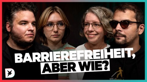 In der DISKUTHEK sprechen Menschen mit Behinderung über Barrierefreiheit
