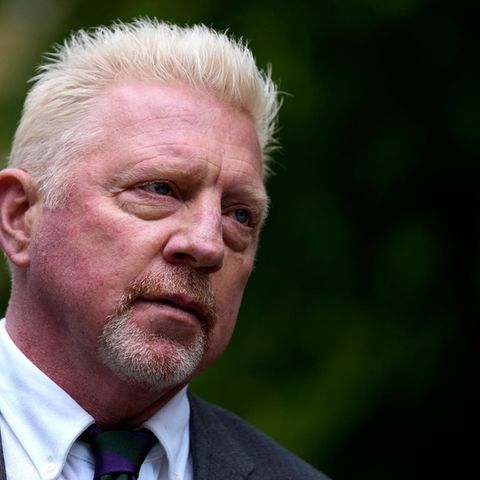 Boris Becker am Tag der Urteilsverkündung im April 2022