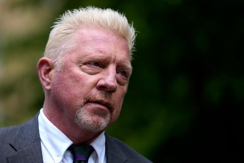 Boris Becker am Tag der Urteilsverkündung im April 2022