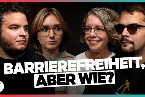 Barrierefreiheit: Menschen mit Behinderung müssen sichtbarer werden