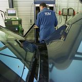 Hauptuntersuchung beim TÜV