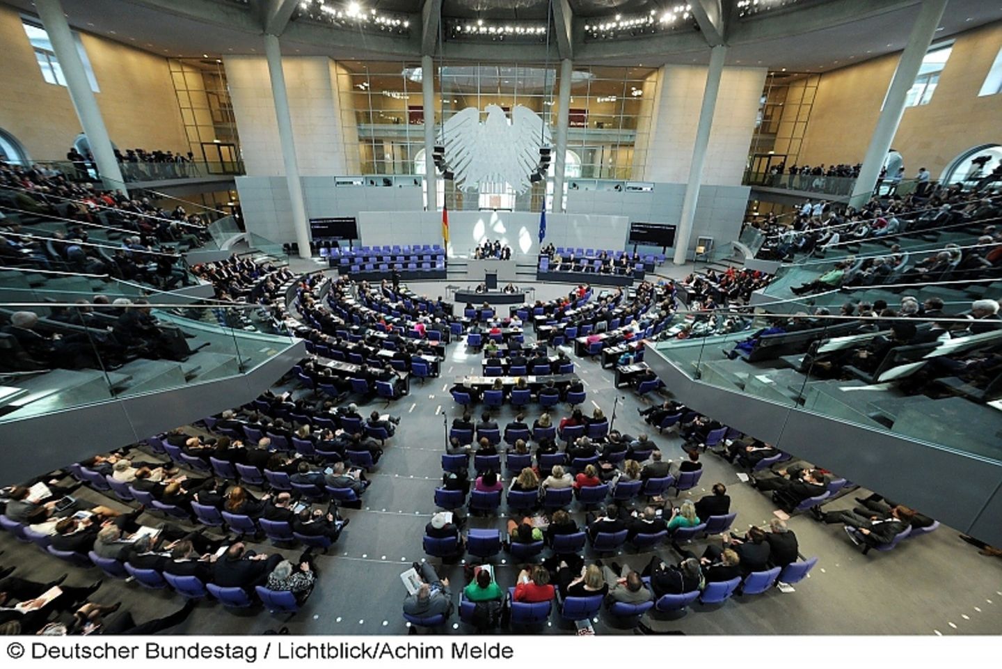 Plenum des Bundestags