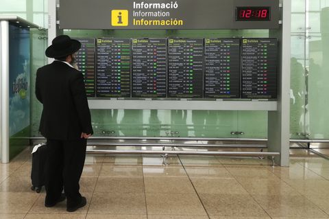 Der Vorfall mit einer Gruppe orthodoxer Juden am Frankfurter Flughafen ereignete sich im Mai 2022 (Symbolbild)