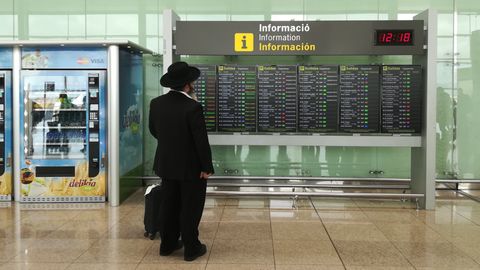 Der Vorfall mit einer Gruppe orthodoxer Juden am Frankfurter Flughafen ereignete sich im Mai 2022 (Symbolbild)