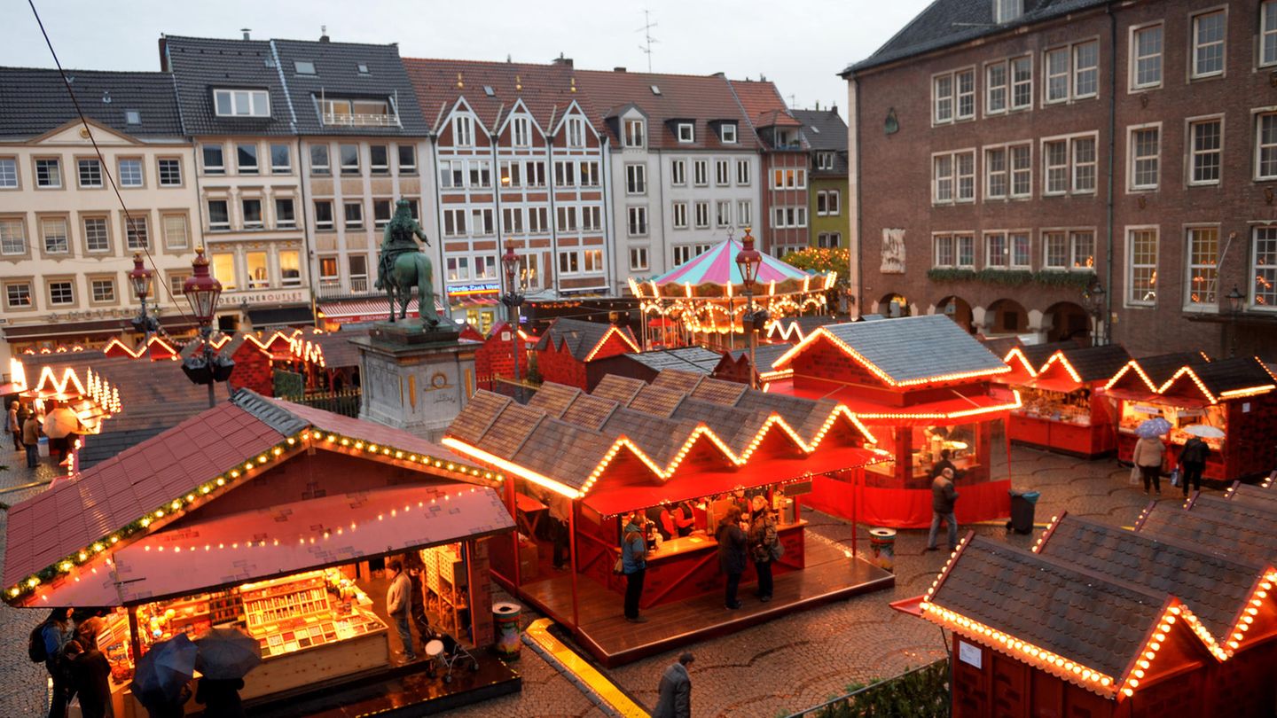 Weihnachtsmarkt in der Düsseldorfer Altstadt