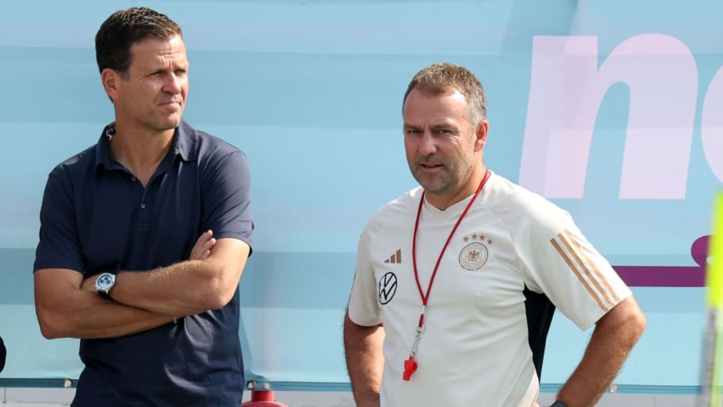 Bierhoff hatte Flick zum Bundestrainer gemacht.