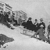 Schon im 19. Jahrhundert haben die Einwohner von St. Moritz die Vorteile ihrer Heimat genutzt.