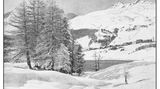 Das Bergland rund um St. Moritz im 19. Jahrhundert.