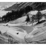 Steile Pisten und eine Schneegarantie – das zeichnet St. Moritz aus, früher wie heute. 