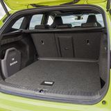 Der Laderaum d4es Skoda Enyaq RS iV fasst 585 Liter