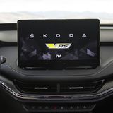 Aufgeräumtes Cockpit im Skoda Enyaq RS iV