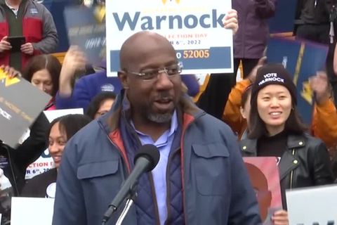 Video:  Demokrat Warnock gewinnt Stichwahl in Georgia